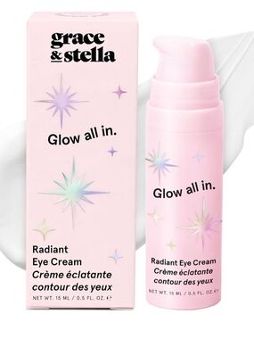 grace & stella Radiant Eye Cream — Light Pink